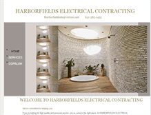 Tablet Screenshot of harborfieldselectric.com